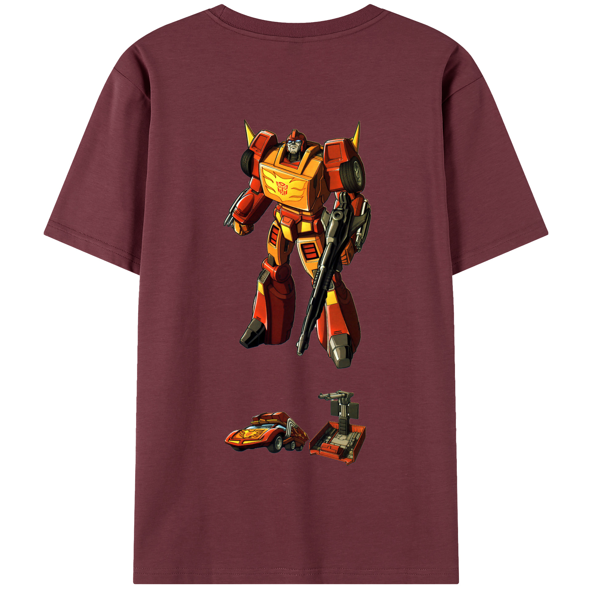 （画像用）  綿100％半袖Tシャツ（背面プリント）